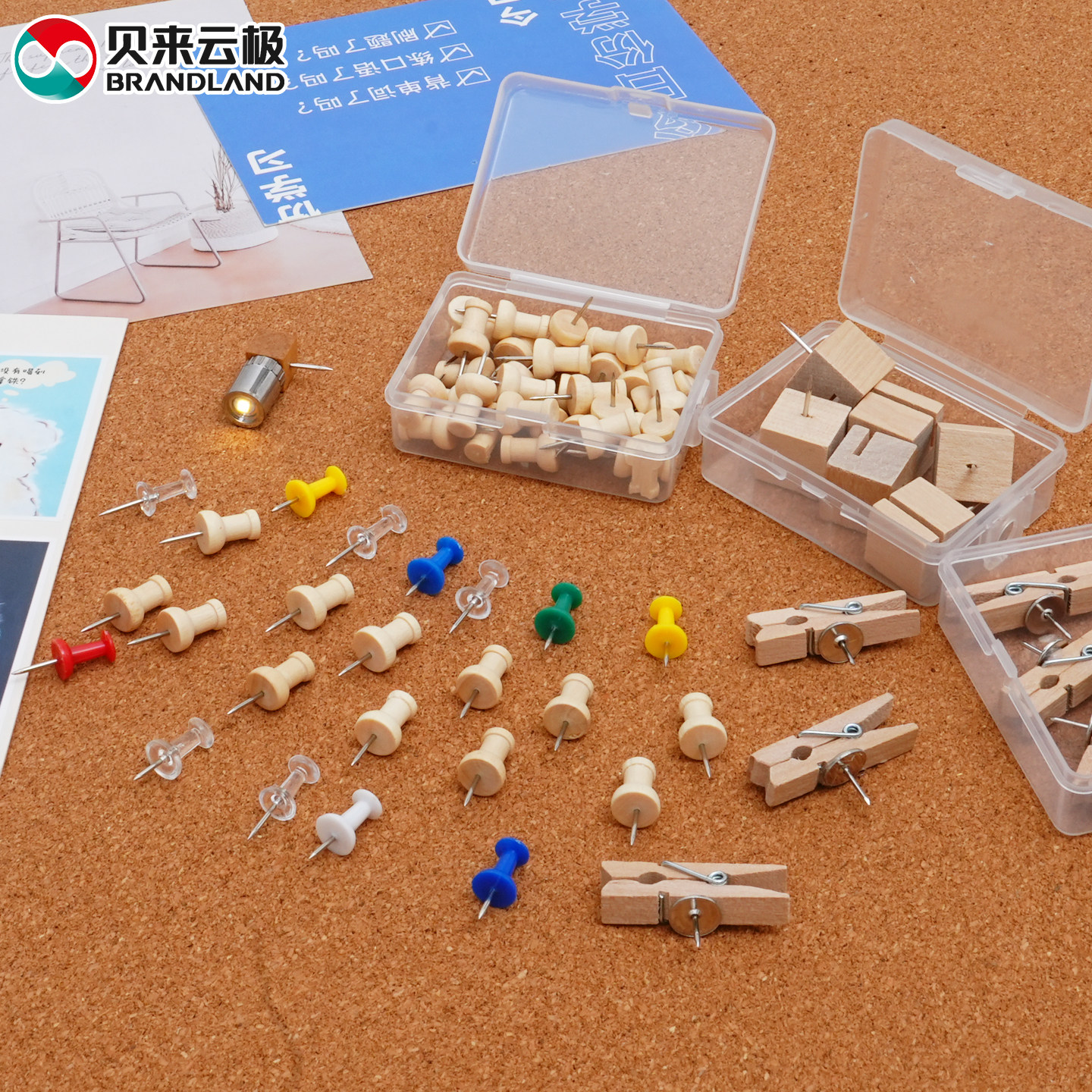 软木板用图钉创意工字钉图片