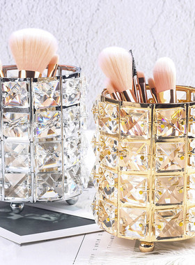 速发Fashio Wo Makeu  Brush Buetpt Srage Box Pi