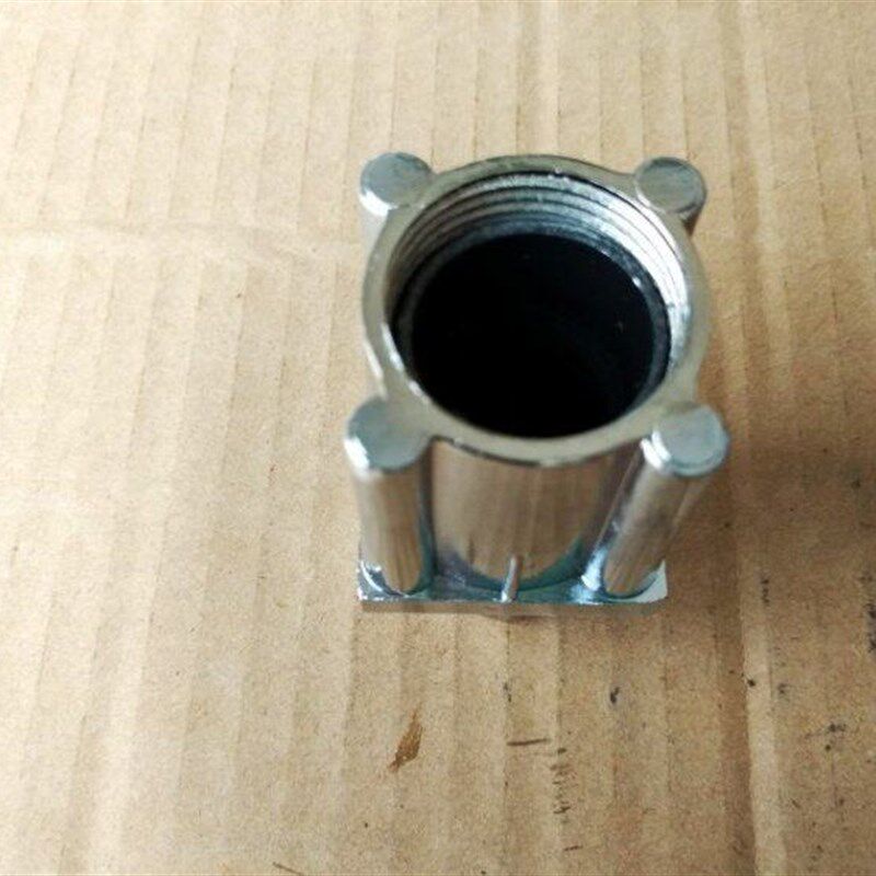速发不锈钢调节脚重力脚厨具工作台星盆台货架调平脚8方管全钢脚