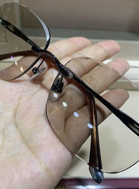 速发级纯水晶男太镜水晶头东海真石石镜原石平光档