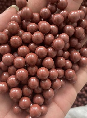 速发白色均匀加重毫力泥丸1球弹珠8mm泥012磁米练靶弓粮包邮