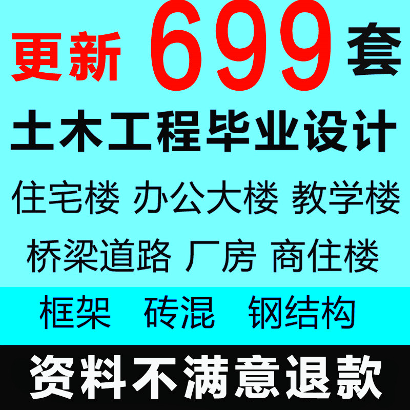 土木工程毕业生课程设计道路桥梁工程管理造价建筑结构模板图纸