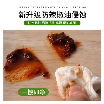 *pvc透明圆形桌垫防水防烫软玻璃圆桌桌布防油免洗桌面保护餐桌垫