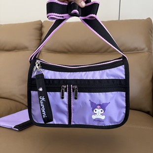 布布家斜挎包单肩包子包实用轻便多层7507小号尺寸26/18/9