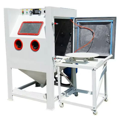High Pressure Sandblaster Cabinet Sand Blasting Machine
