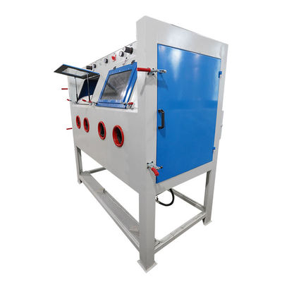 Multistation Sandblasting Machine Large Bead Blaster Cabinet