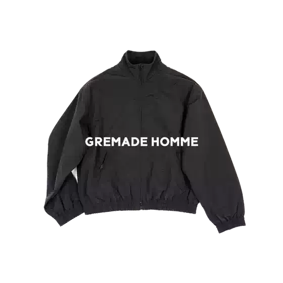 Gremade Toray Double-Layer Nylon Textured Waterproof Loose-Fitting Zip-Up Stand Collar Coach Jacket