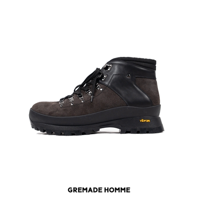 意大利VIRBAM反绒牛皮户外高帮靴