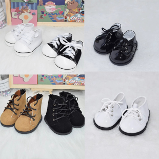 40厘米棉花娃鞋中号星黛露重生婴儿娃娃鞋玩偶高筒马丁靴玩具鞋子