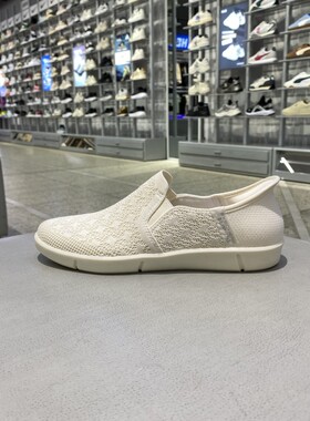 正品Skechers斯凯奇新款透气轻便舒适女一脚蹬运动休闲鞋100426