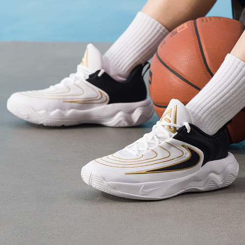 正品Nike耐克透气缓震低帮户外男女大童运动休闲篮球鞋FZ6734-100