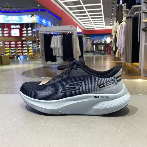 正品SKECHERS斯凯奇经典LOGO透气缓震男户外运动休闲跑步鞋220615