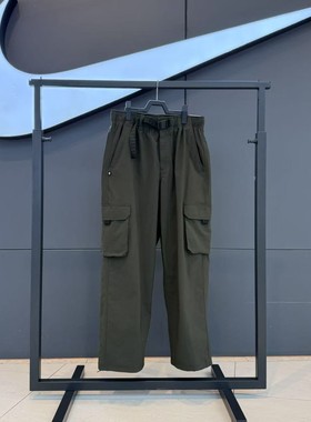 新款正品NIKE耐克简约工装口袋直筒男运动休闲梭织长裤FV7348-355
