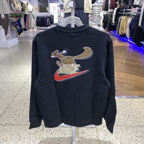 耐克运动休闲男圆领卫衣套头衫