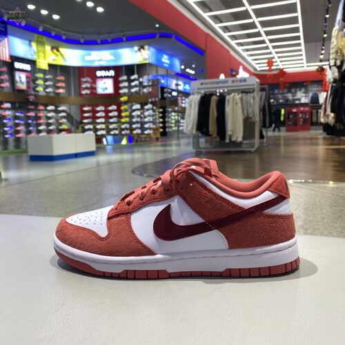 正品耐克NIKE DUNK LOW撞色轻便女低帮运动休闲板鞋FQ7056-100