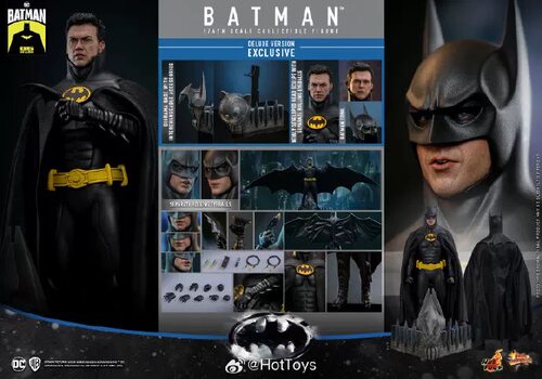 HT HotToys 1/6蝙蝠侠归来1992基顿蝙蝠侠MMS769