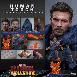 HOTTOYS HT 1/6 MMS789死侍与金刚狼 霹雳火克里斯埃文斯 接单