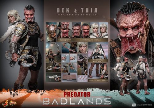 HOTTOYS HT 1/6 MMS849 MMS850 铁血战士 戴克 希雅 2款