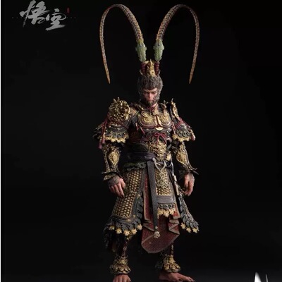 INART黑神话悟空天命人大圣金甲套1/6收藏级可动人偶