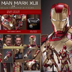 HOTTOYS HT 1/6 钢铁侠3 钢铁侠Mark42 MK42 2.0 先行接单