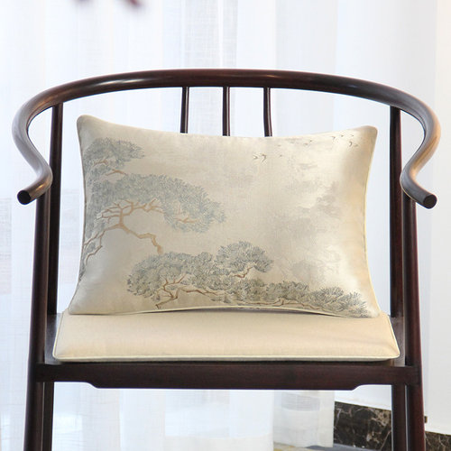 中式乳胶坐垫防滑椅垫四季通用