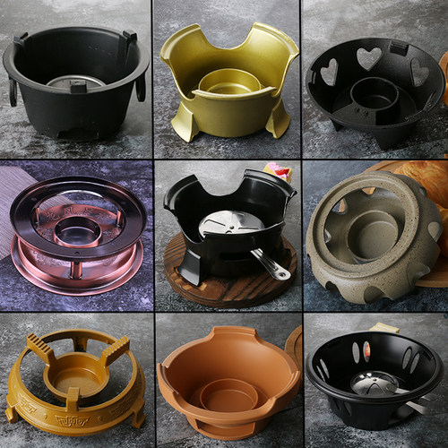 包邮日式小火锅铝合金户外铸铁