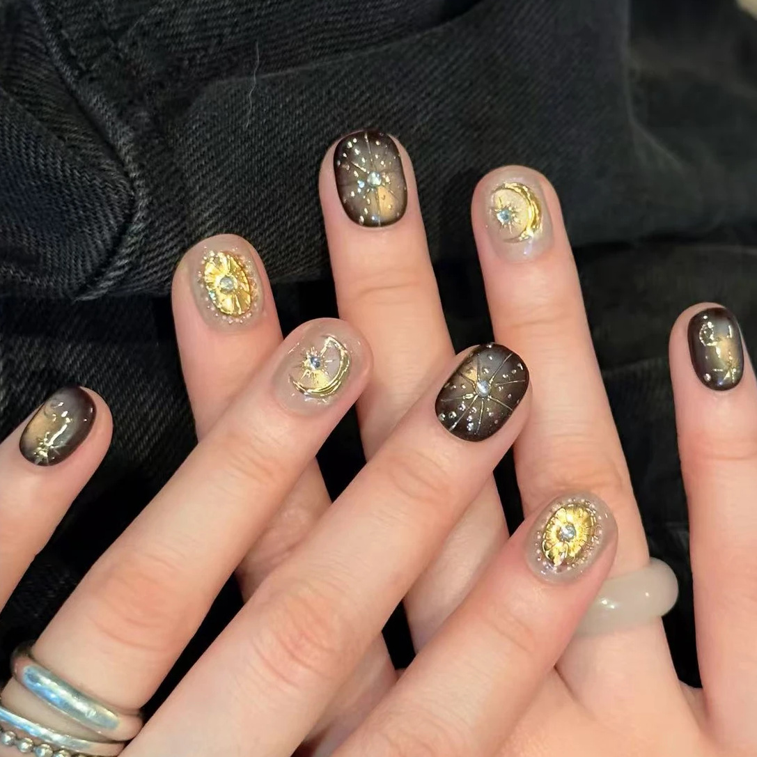 乌托邦摩卡棕猫眼穿戴甲