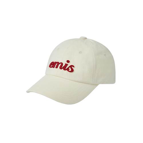 韩国emis帽子女夏天鸭舌帽棒球帽防晒帽子男大帽檐新款韩系米色