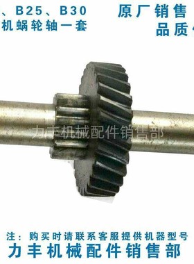 原厂力丰B20 B25 B30搅拌机 打蛋机 配件 齿轮 齿轴 蜗轮轴一套