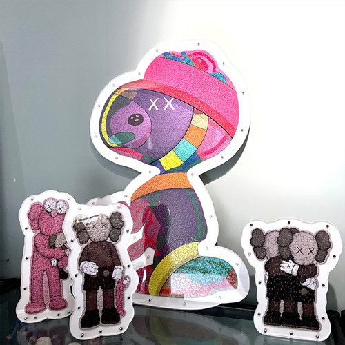 KAWS史努比拼图框新款高级