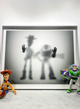 Whatshisname消失的胡迪巴斯光年米奇版画装饰画带包邮简约现代