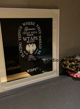 Takahashi studio 创作WTAPS艺术衍生品限量版画日潮版画包邮包框