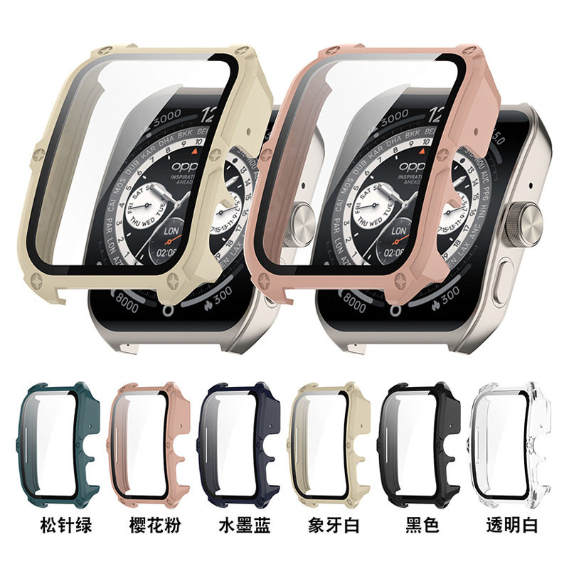 适用OPPOWatch4Pro壳膜一体智能