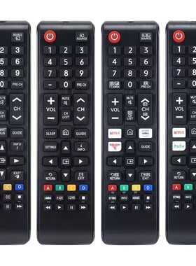 适用于三星电视遥控器 Series 7 RU7100 4K UHD BN59-01315A/B/D
