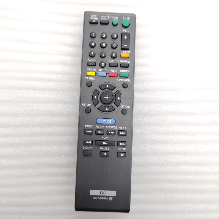 英文索尼蓝光DVD遥控器RMT-B107A通用BDP-BX37S270S370S470S380