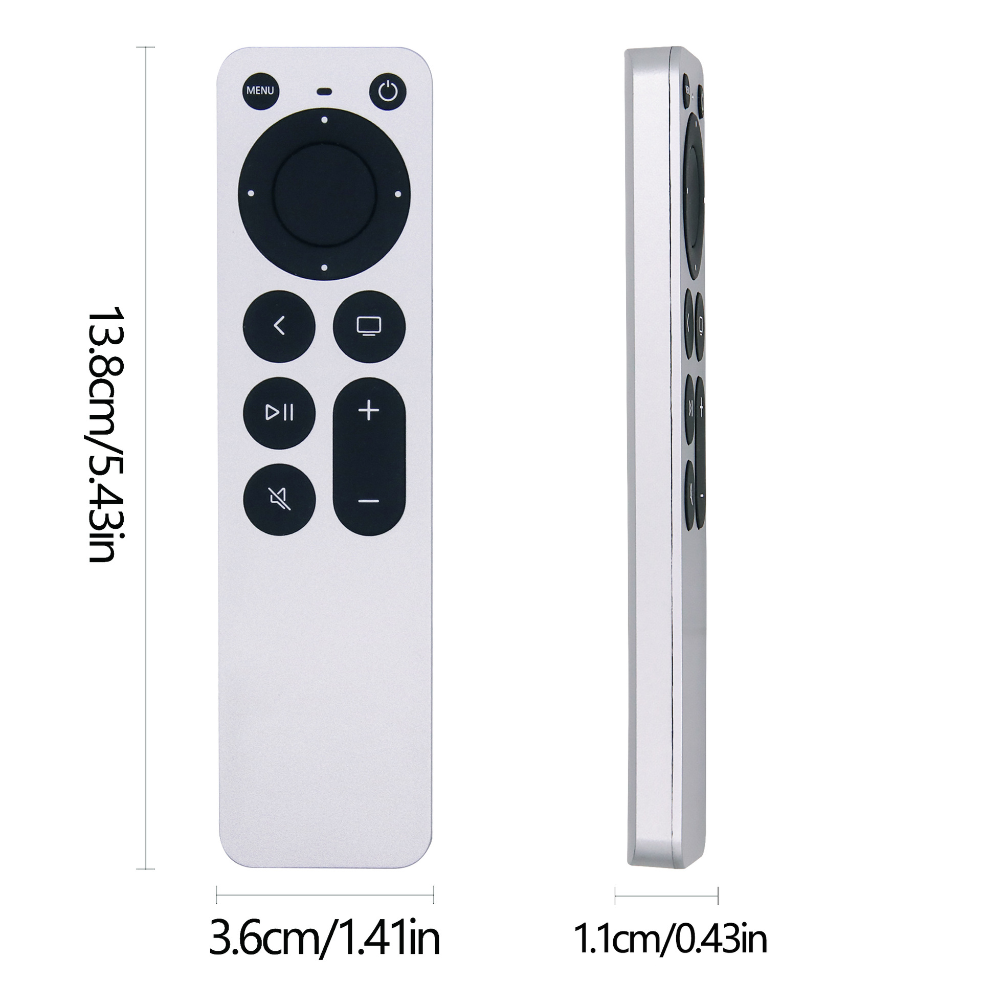 APPLE 4K Remote Control 适用于 2021款 苹果APPLE TV 4K 遥控器