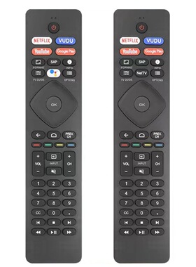 适用飞利浦液晶电视机RF402A语音遥控器NH800UP RF402A-V14 VUDU