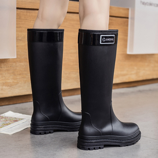 高筒雨鞋男女款特大码成人2026新款长筒登山赶海水鞋胶鞋防滑防水