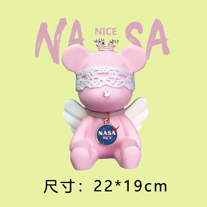 暴力熊NASA烫画贴热转印印花贴