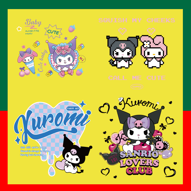 热转印烫画库洛米美乐蒂印花贴