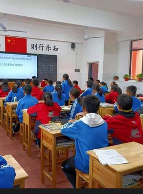 现货速发中小学生培训班老式中小学校校具实木学习桌单人课桌椅书