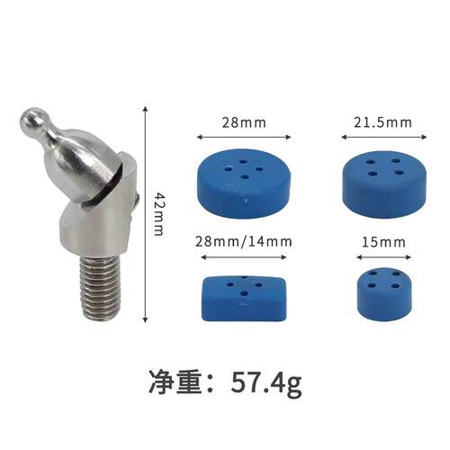 现货汽车凹陷修h复工具TPU可替换头万向凹痕凹坑维修免钣金修复