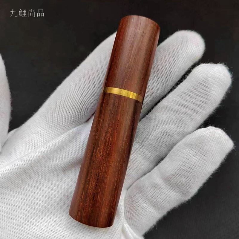 速发创意时尚随身便携红酸枝牙签筒大中小款精致红木扣牙签收纳盒