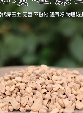 速发多肉铺面兰君子石花火烧土赤玉土守宫垫材硅藻土颗粒种植介质