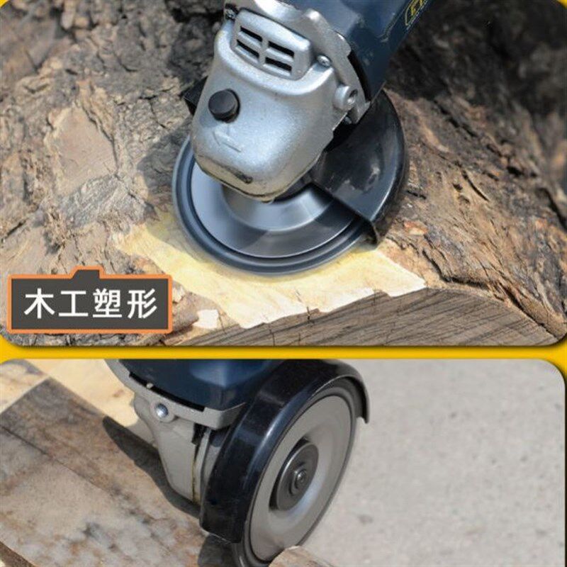 速发角磨机链条锯片4寸木工锯盘木头打磨神器用切割片茶盘开槽据