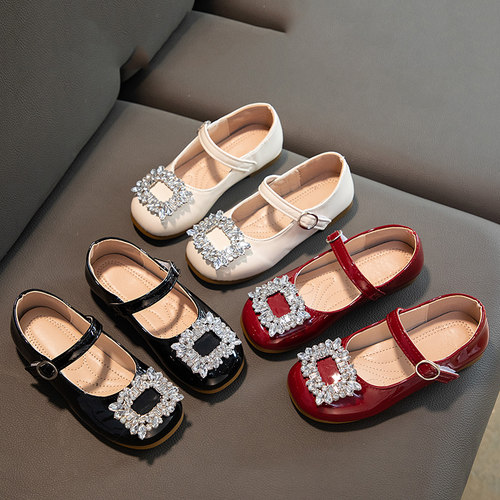 现货速发Girl's My s Sprig Luxury Diate Patet Lr Wedd