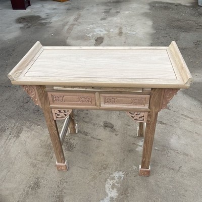 速发实木供桌财神桌案几贡挂柜供奉桌家用神台佛龛桌小型佛龛墙品