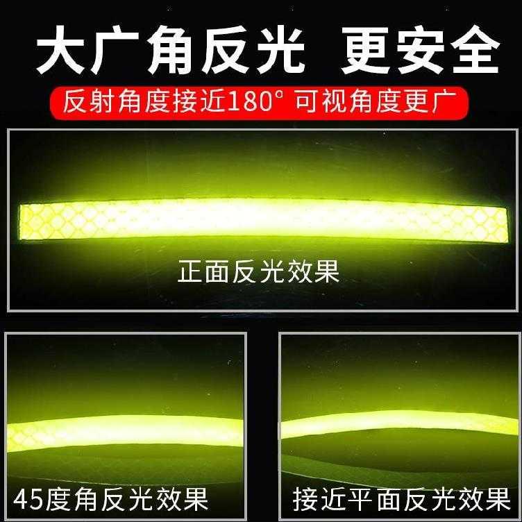 现货速发三轮车步车汽车轮毂自行滑步创意后尾行车超亮贴条反光箱