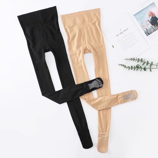 袜不掉裆肉色200斤光腿神器 打底高裤 速发大码 连春腰秋丝袜薄款