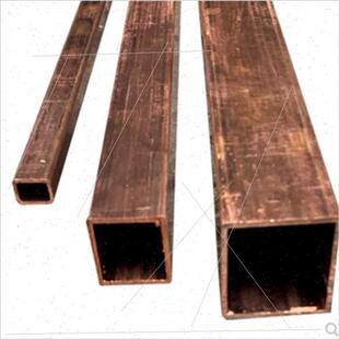 方管矩形铜管铜方管感应圈中频高频方铜8管J 速发销T2紫